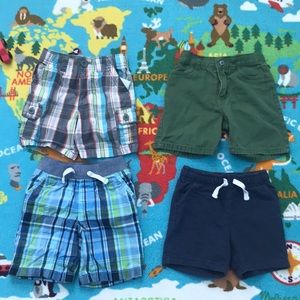 Bundle of 4 pairs Boys Shorts Size 3T
